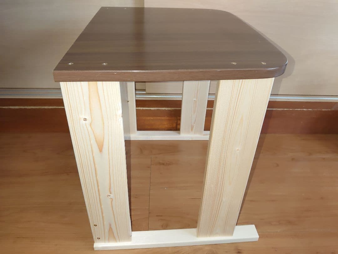 【累積208台目】パチスロを置く台（1台用シンプルスタンド）★小さめ高さ45㌢②