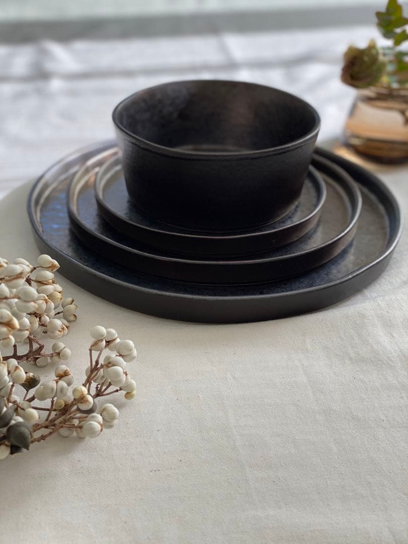 コスタノバ　ラゴア(メタル)ディナープレート2枚