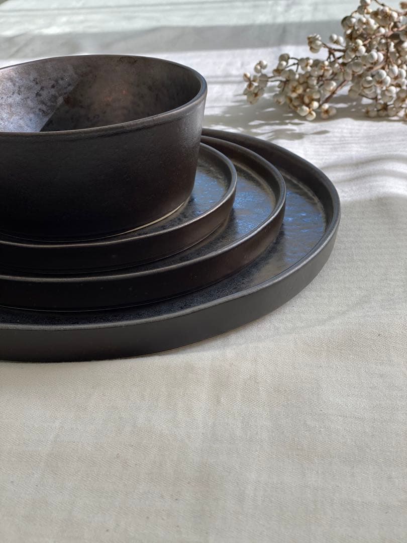 コスタノバ　ラゴア(メタル)ディナープレート2枚