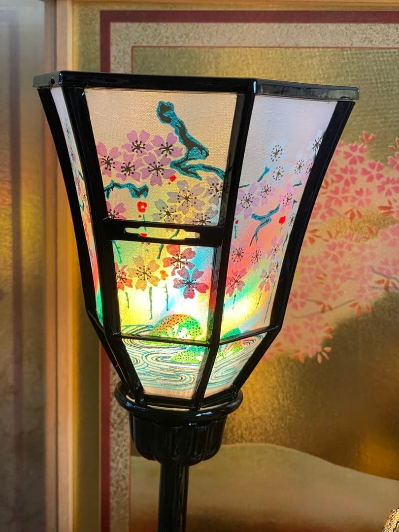 希少当時物　ひな祭り 三段親王飾りケース入　三五7人親王茶子官女・隨オルゴール