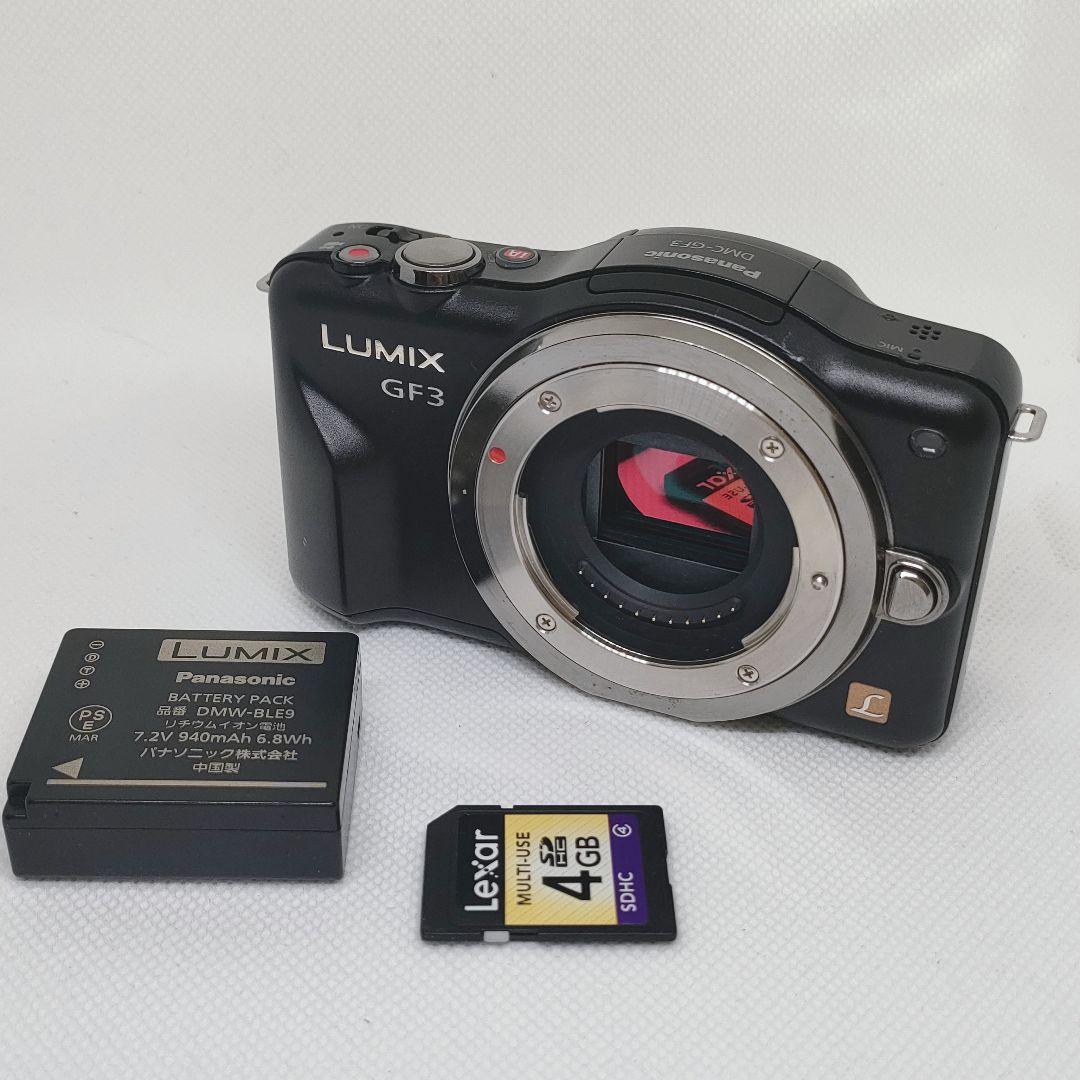 ✨️動作OK✨️Panasonic LUMIX DMC-GF3　ミラーレス一眼