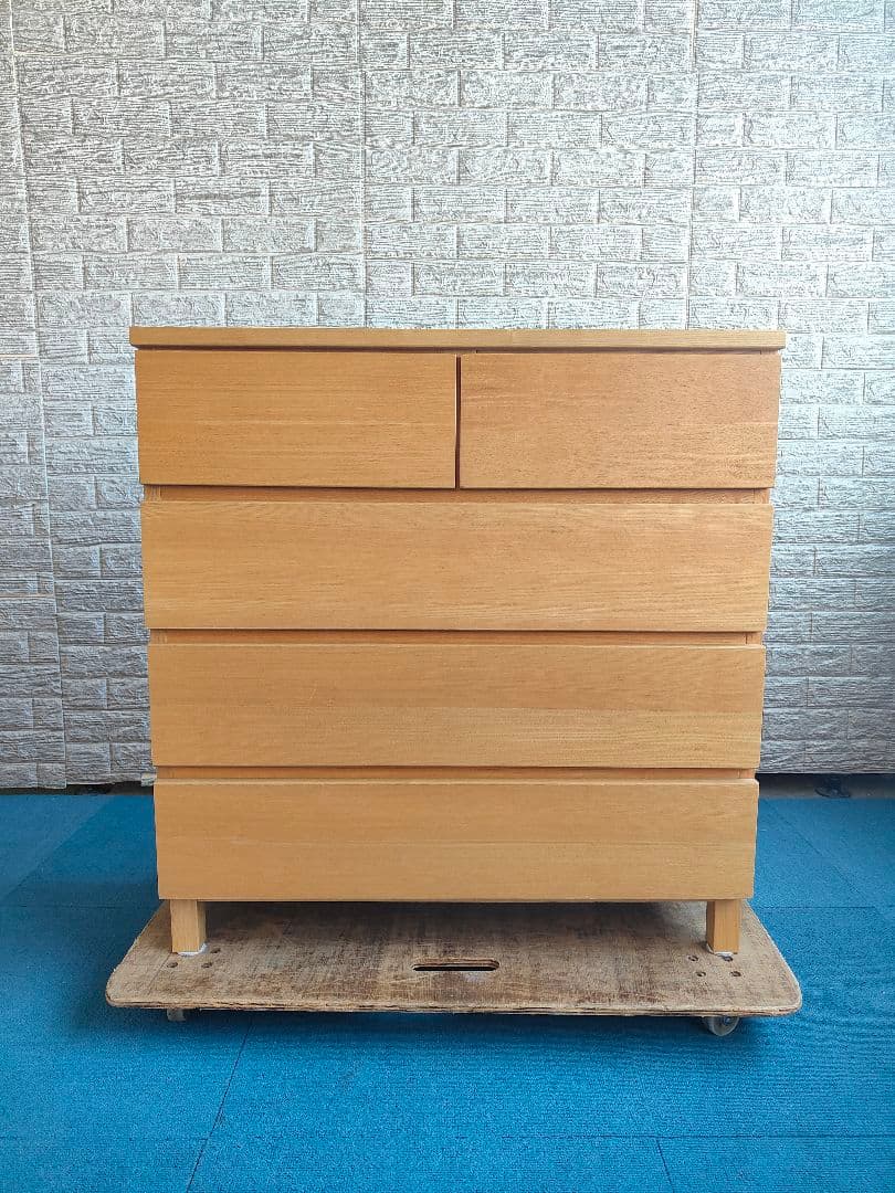 MUJI 無印良品 チェスト 4段 整理タンス