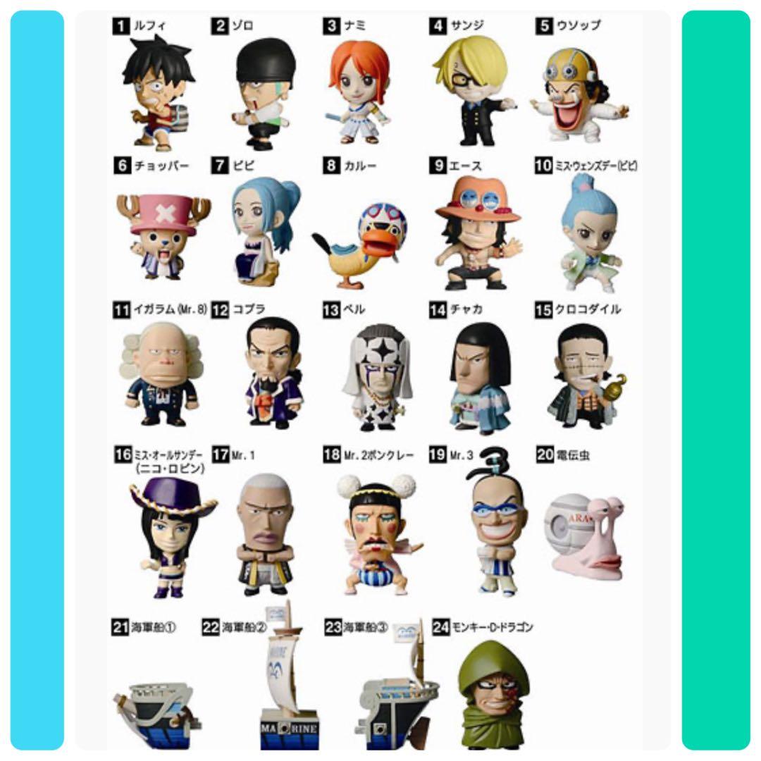 ワンピース アニキャラヒーローズ2 アラバスタ激闘編　24種