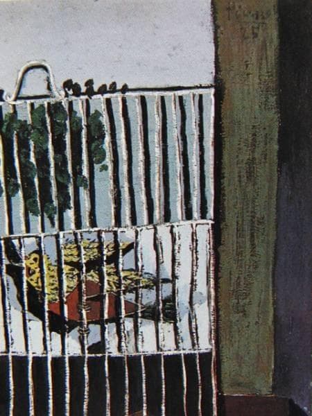 ピカソ、鳥篭、超希少額装用画版、新品額装付