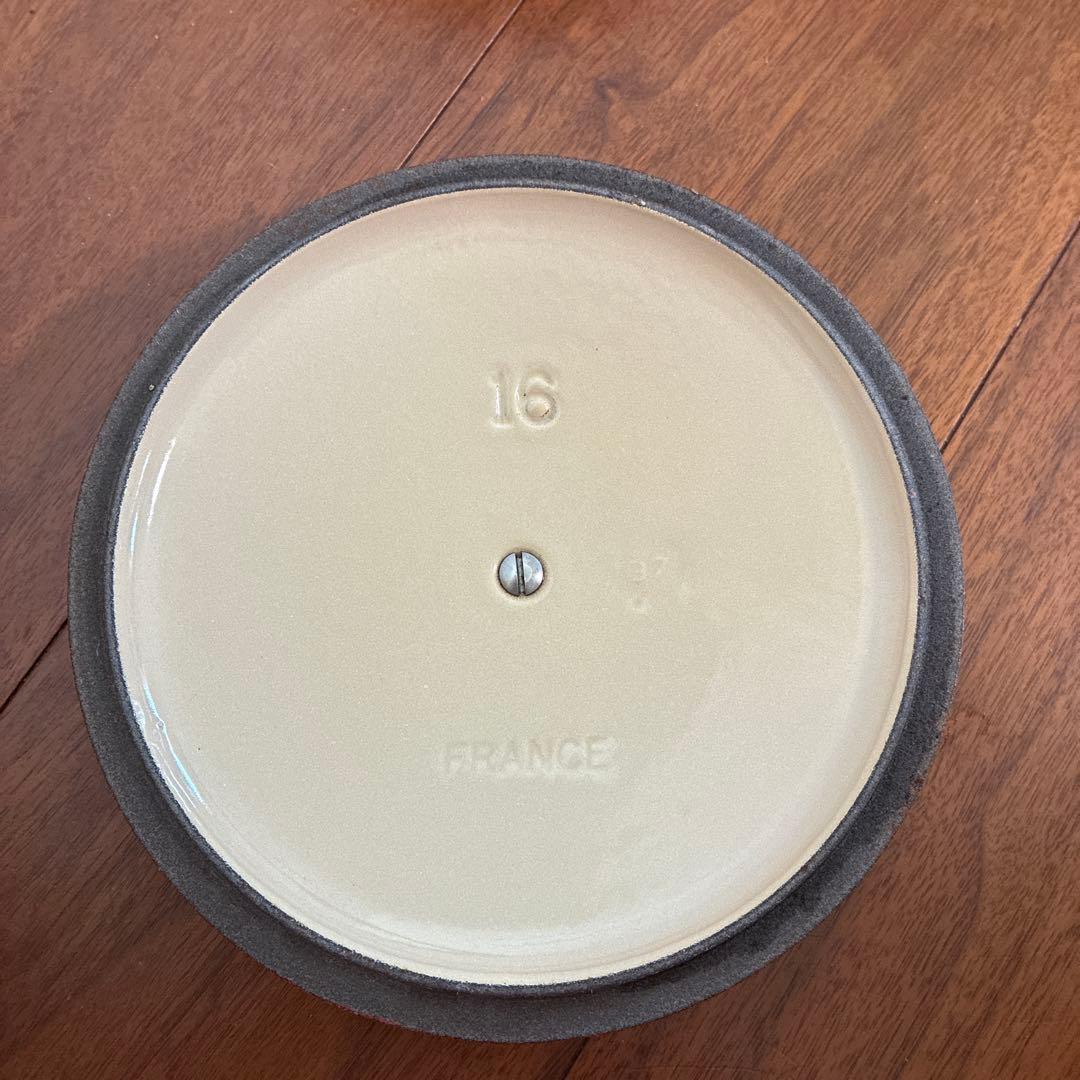 ソ*ヌ様 ル・クルーゼ　オレンジ イエロー　ホーロー鍋