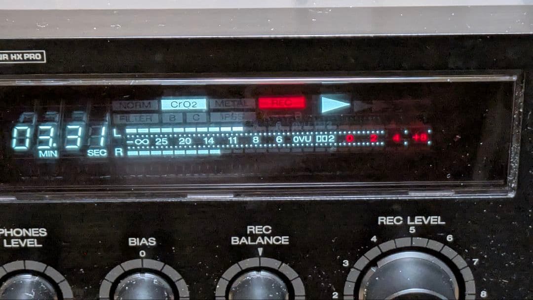 値下げ中】A&Dカセットデッキ GX-Z5000 メンテ済み、基本動作確認済み