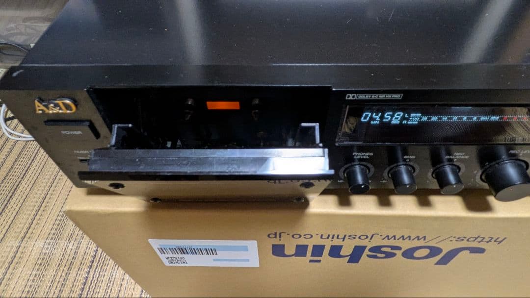 値下げ中】A&Dカセットデッキ GX-Z5000 メンテ済み、基本動作確認済み