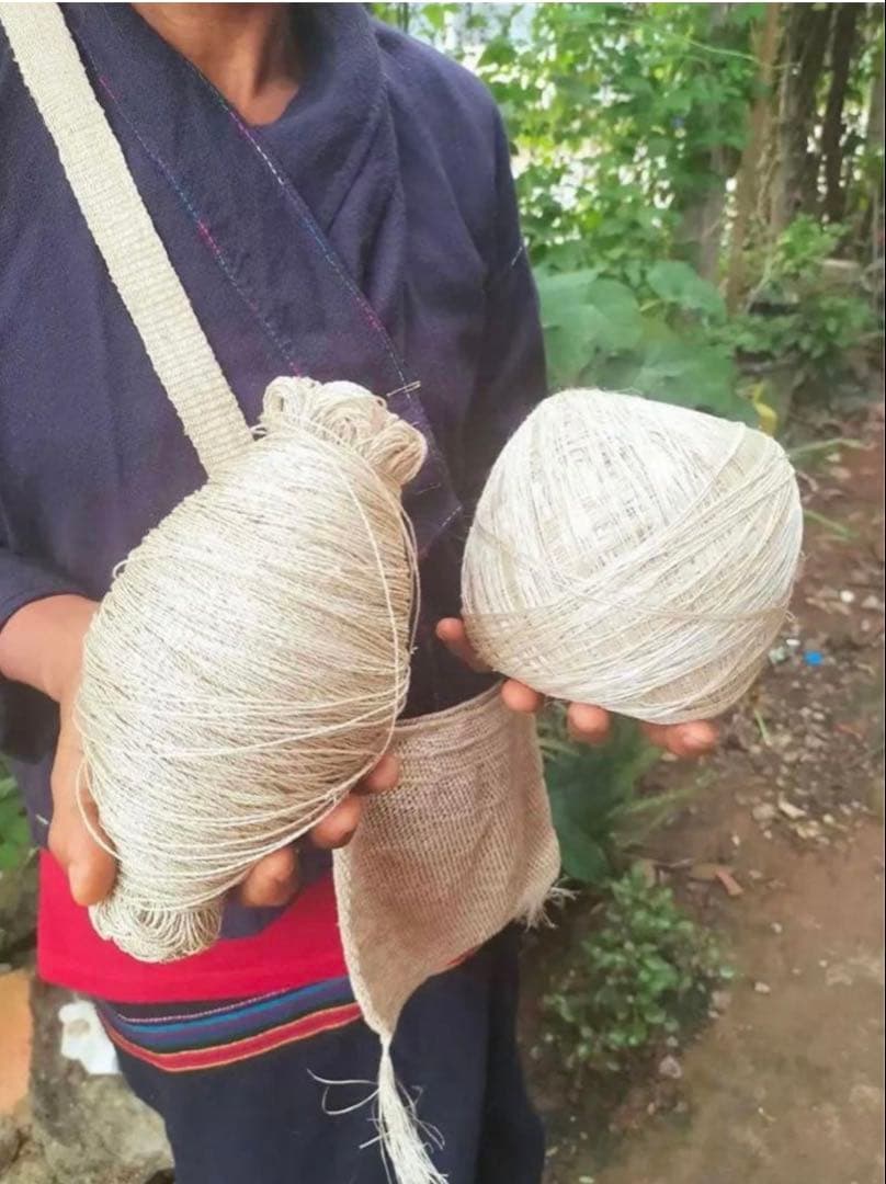 KUZU-89 葛糸*469g　くず糸　撚り糸　手編み・手織り用糸　くずのつる