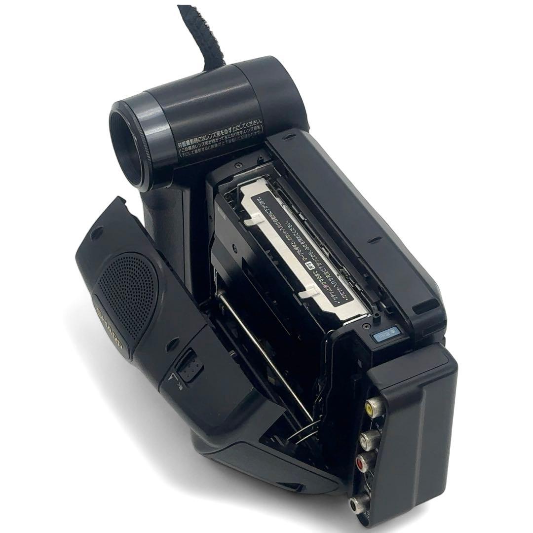 【外観超美品+再生OK】 SHARP VL-HL15 Hi8 ビデオカメラ