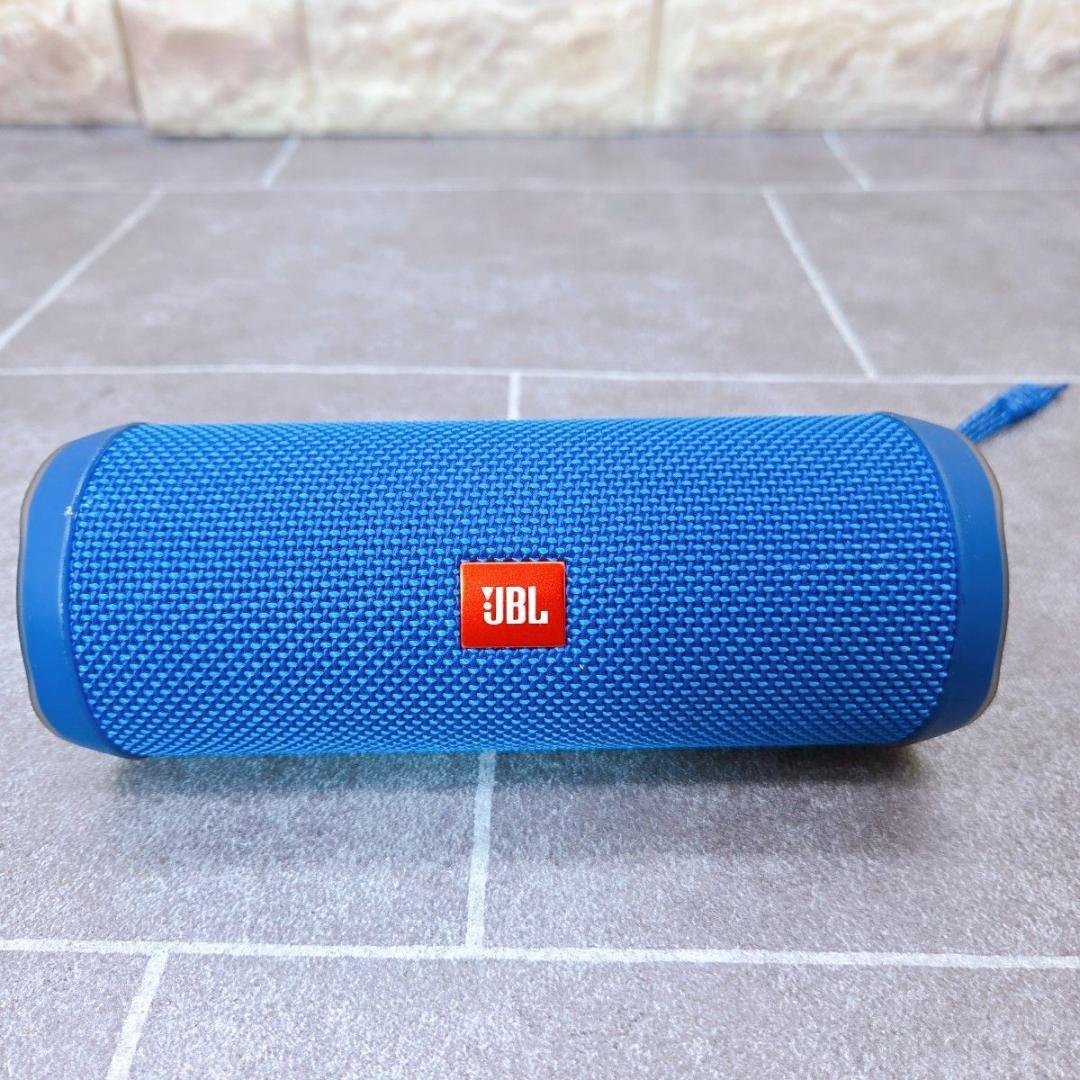 JBL FLIP4 Bluetooth ワイヤレス　ポータブル ブルー　防水型