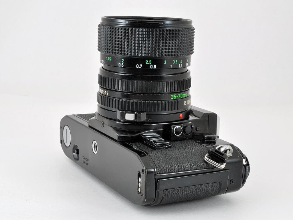 キヤノン A-1 ブラック NEW FD 35-70mm f3.5-4.5 動確