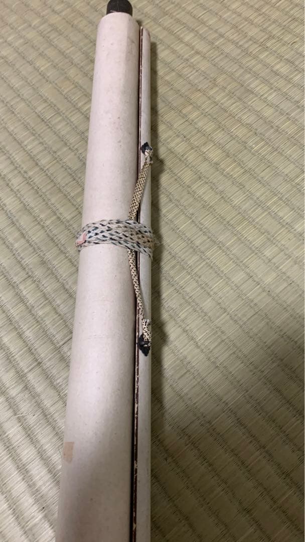 昭和時代　漢詩書道の掛け軸　在銘　作者不明