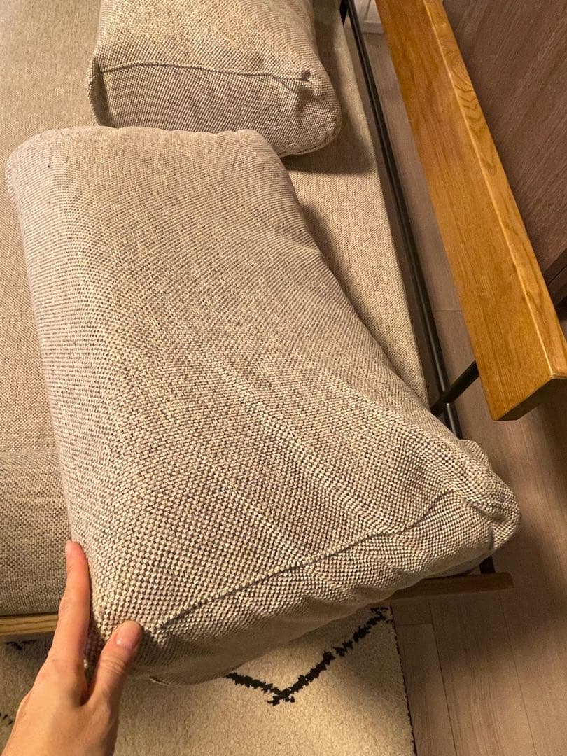 unico、TREL(トレル)、カバーリングソファ、2.5シーター