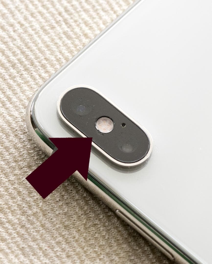 iPhone XS 64GB シルバー SIMフリー / 中古