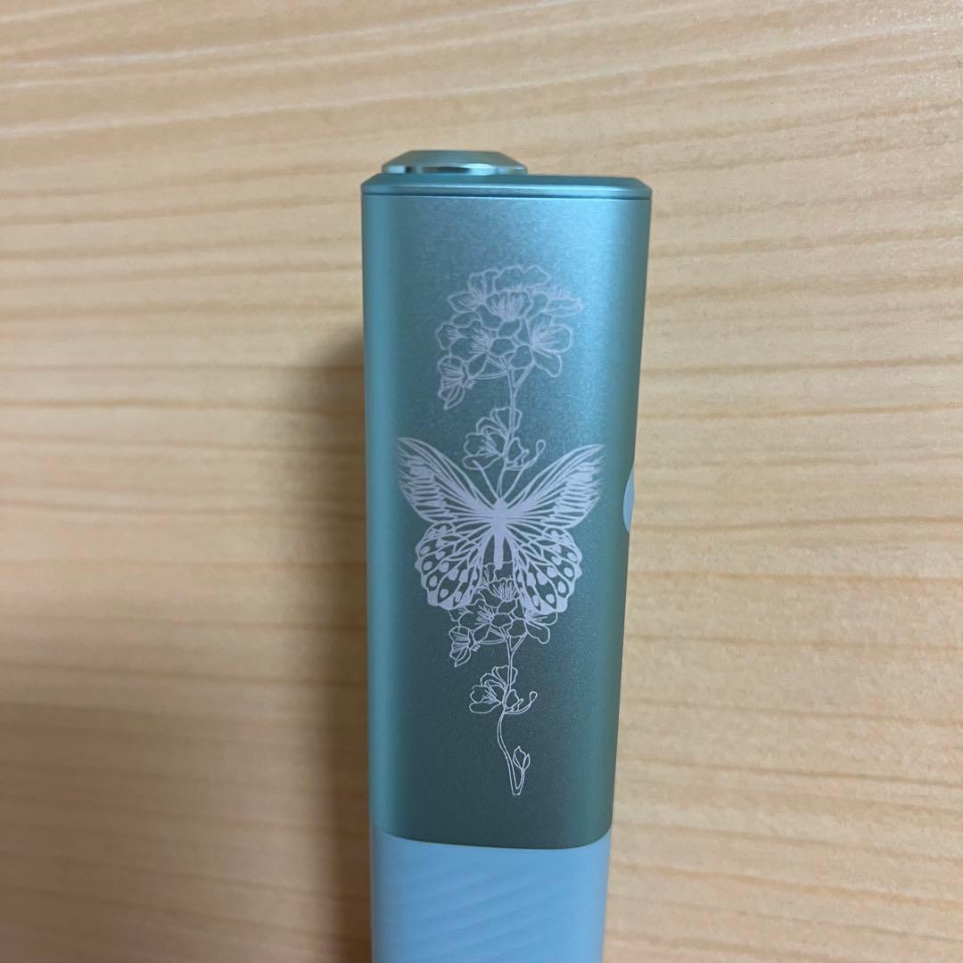 iQOS ILUMA i ONE アイコス イルマイ　ワン レーザー加工 ブルー