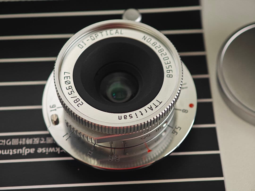 TTArtisan 28mm F5.6 Mマウント シルバー