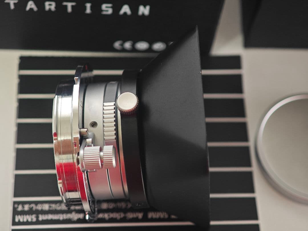 TTArtisan 28mm F5.6 Mマウント シルバー