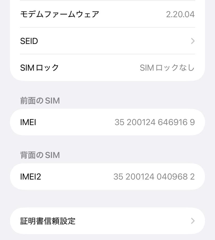iPhone 16 plus 中国版　ホワイト