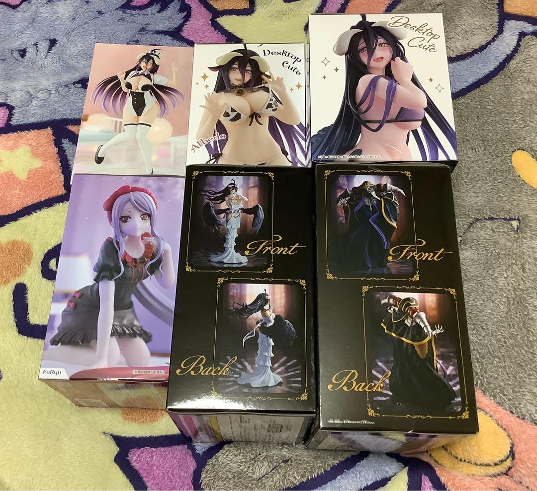 新品未開封！オーバーロードシリーズプライズフィギュア6個セット！