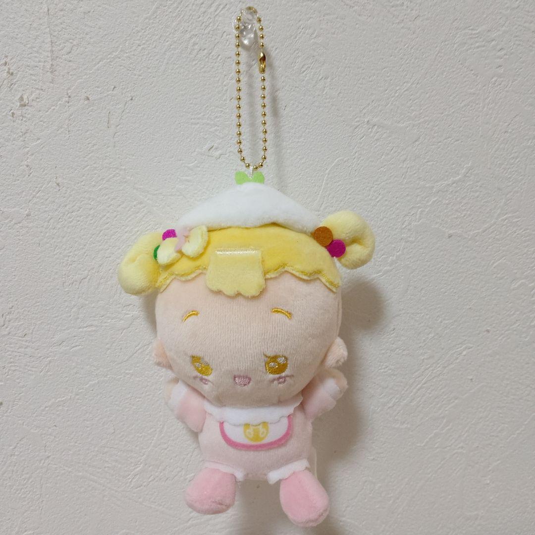 おジャ魔女どれみ ハナちゃん むにゅぐるみパティオ ぬいぐるみキーホルダータグ付