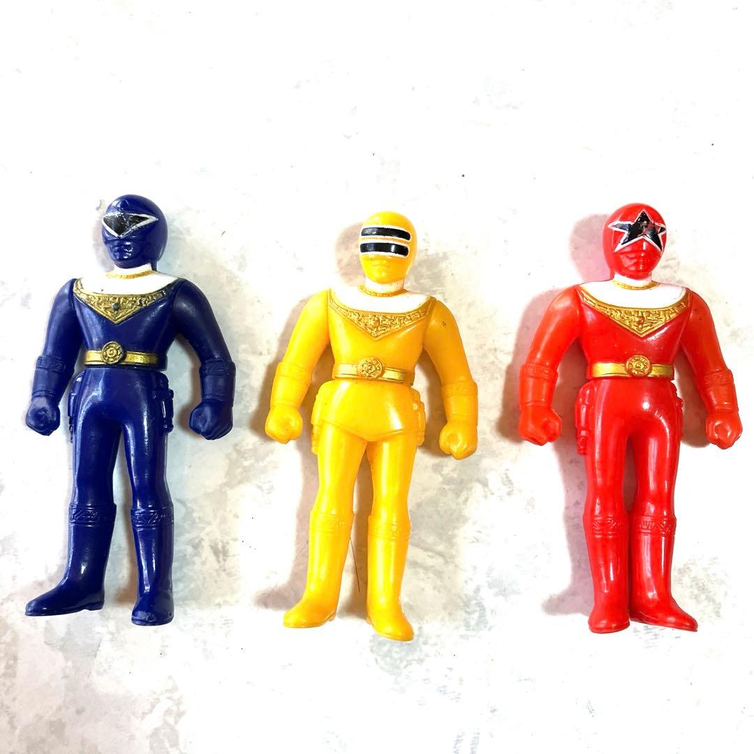 戦隊ヒーローソフビフィギュアまとめ売り