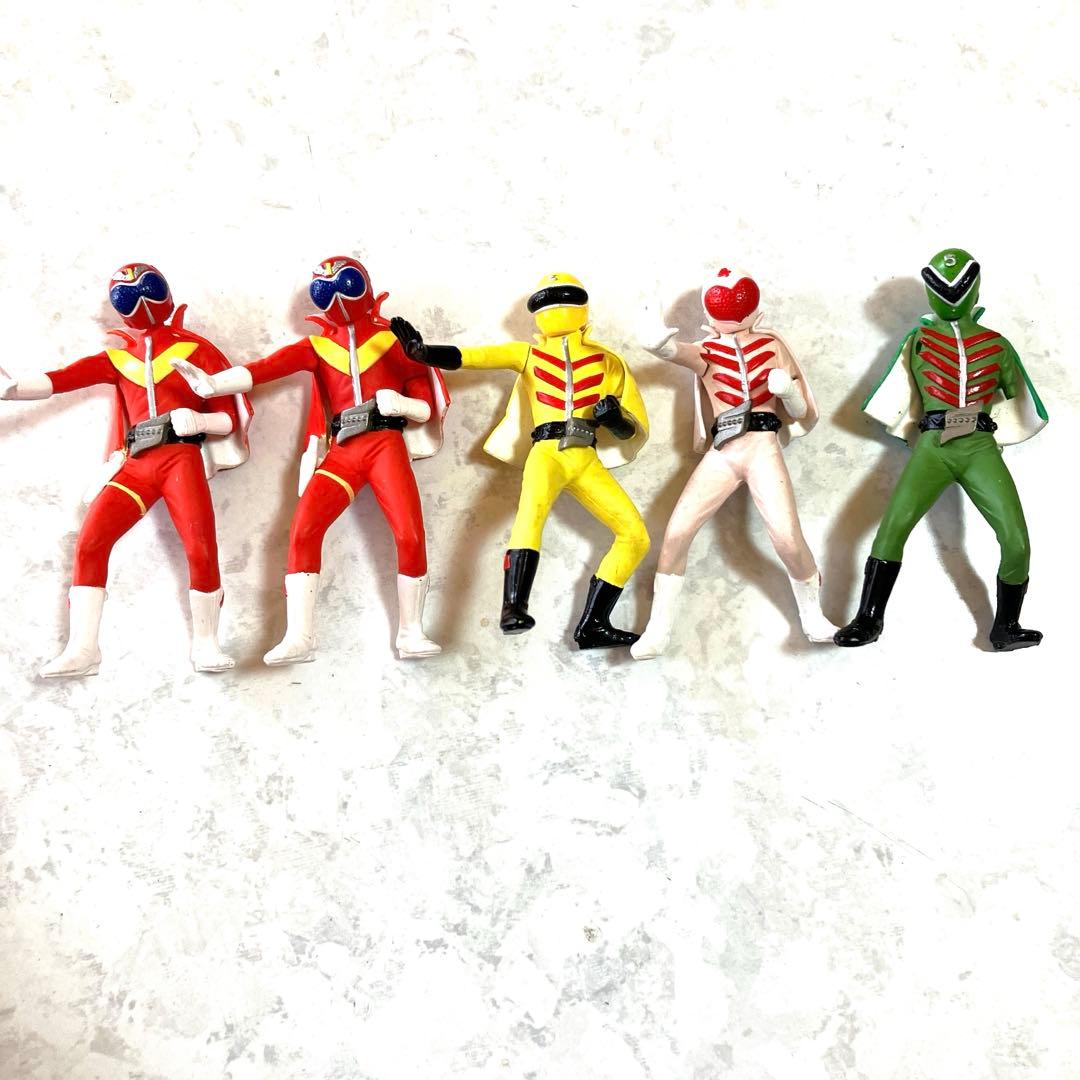 戦隊ヒーローソフビフィギュアまとめ売り