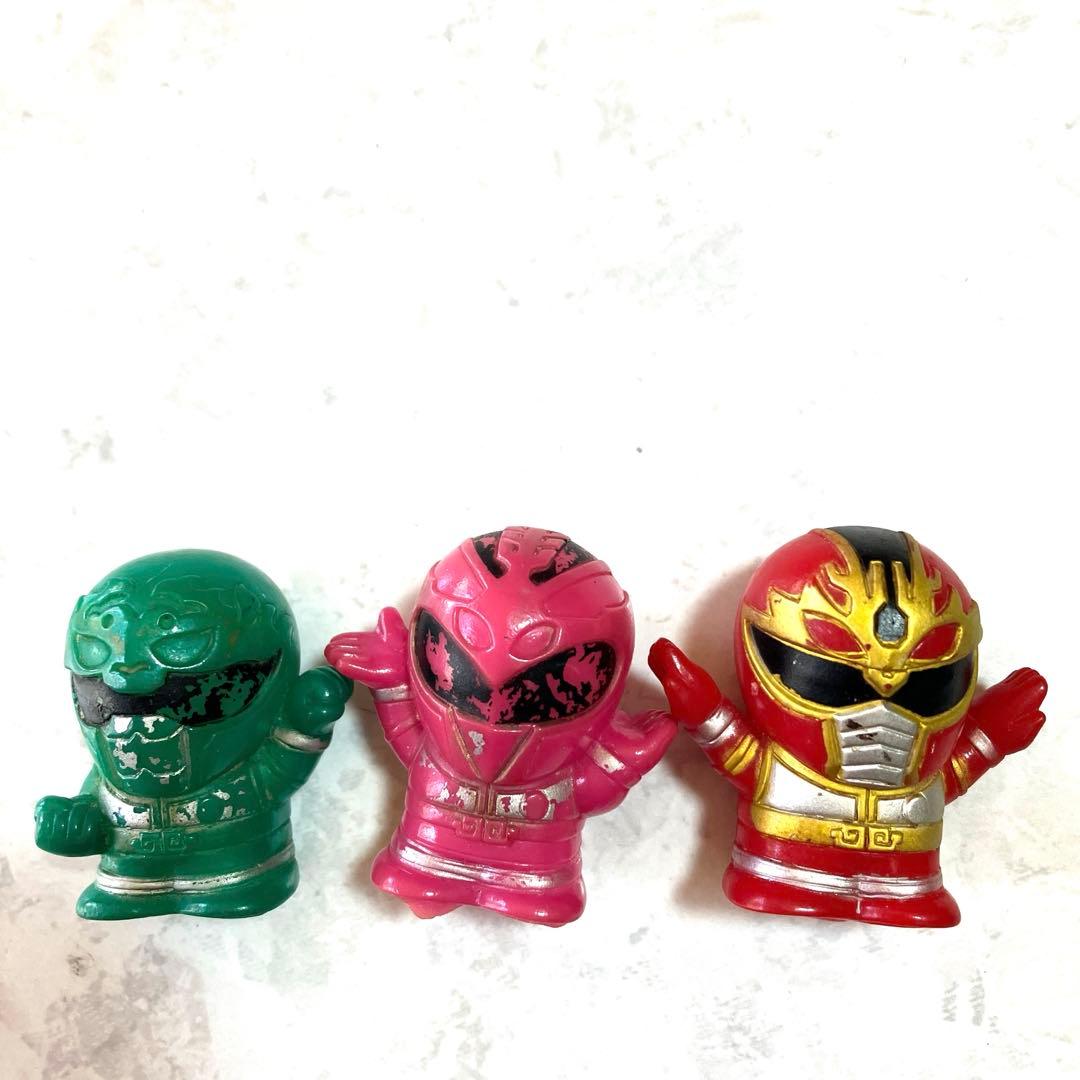 戦隊ヒーローソフビフィギュアまとめ売り