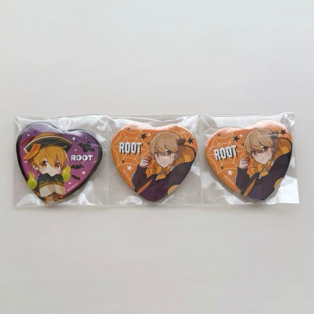 【Riz*゜様】すとぷり るぅと 缶バッジ＆リングライト セット