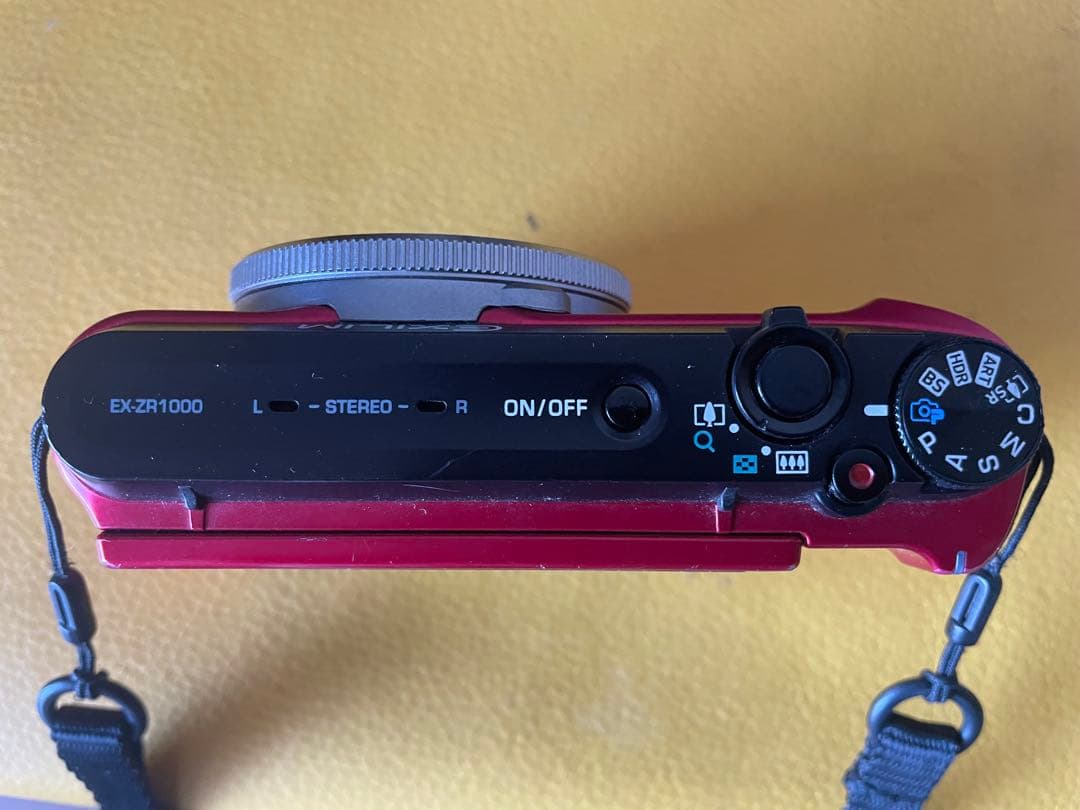 CASIO EX-ZR1000 レッド コンパクトデジタルカメラ