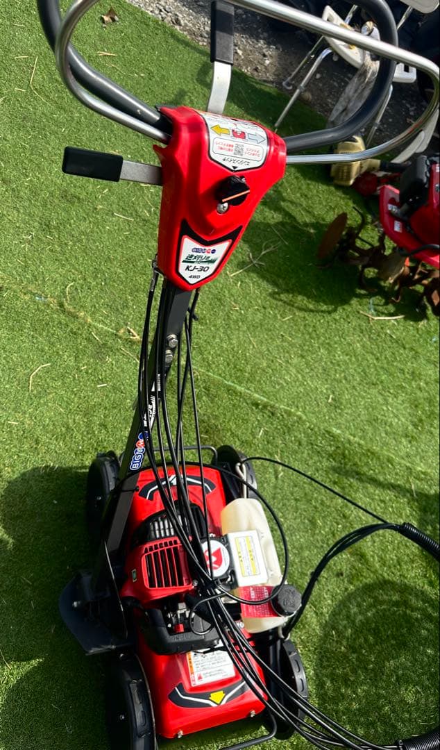 未使用近い！丸山 KJ-30 4WD 使用少 動作良好 自走式管理機 耕運機