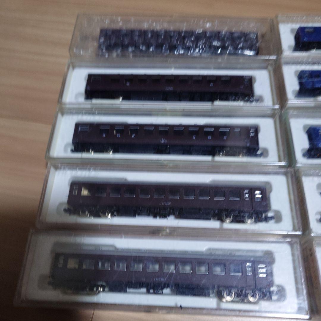 マイクロエース　国鉄10系軽量客車　11両セット （ブルー、茶）