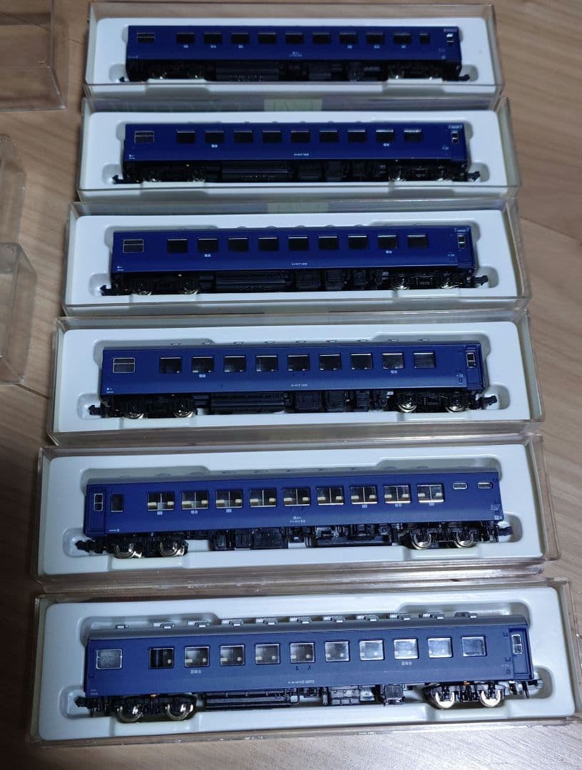 マイクロエース　国鉄10系軽量客車　11両セット （ブルー、茶）
