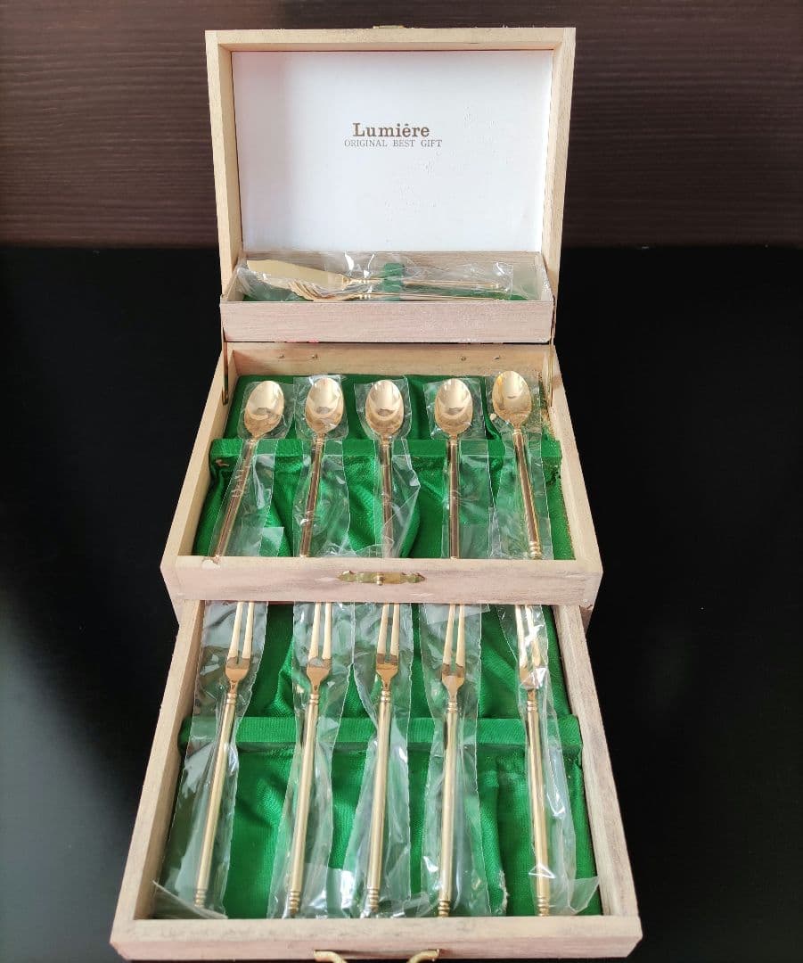 Lumière　ルミエール　カトラリーセット　金 銀 使用製品　計12点