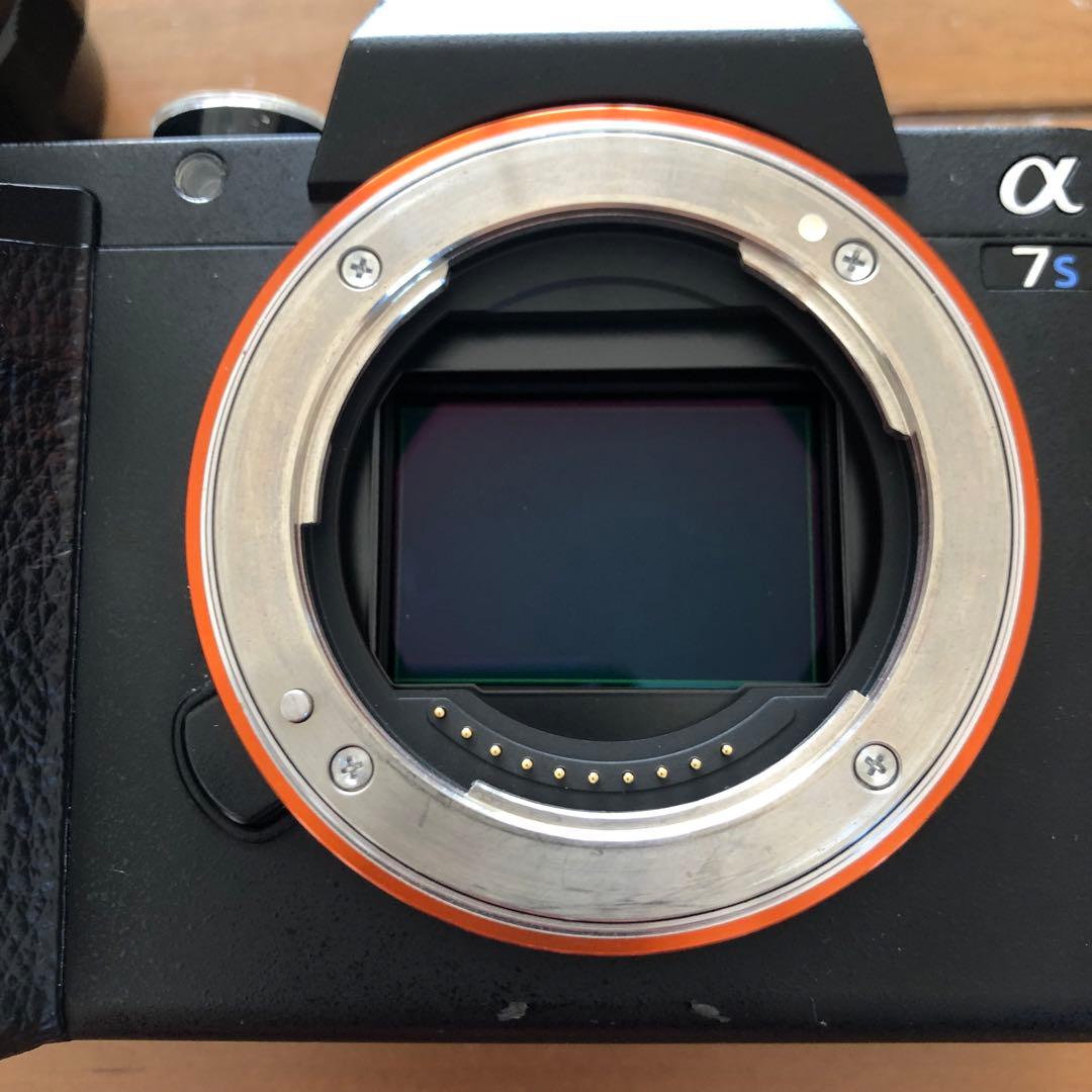SONY α7sⅱ ミラーレス一眼 一部難あり α7