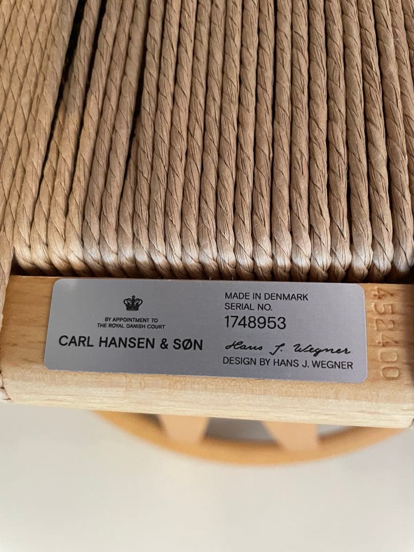 新品：CARL HANSEN & SON CH24/Yチェア　タグ付き/正規品