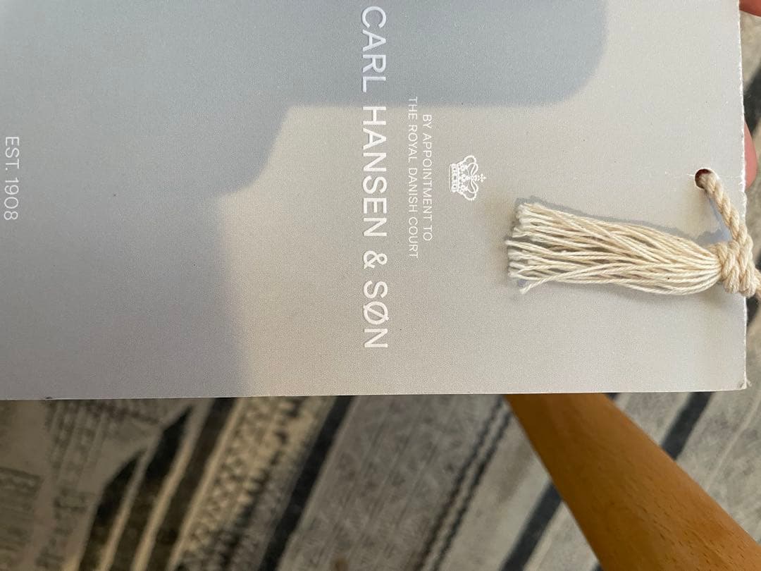 新品：CARL HANSEN & SON CH24/Yチェア　タグ付き/正規品