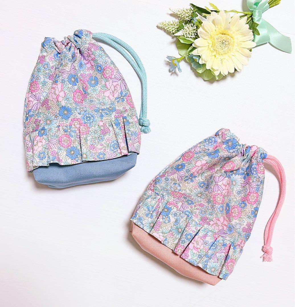 ハンドメイド　オーダー受付　レッスンバッグ　上履き入れ　体操服袋　入園入学　巾着