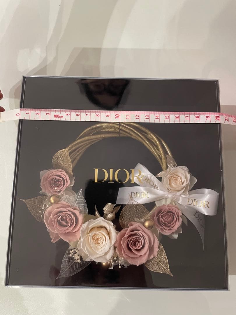 DIOR ディオール　プリザーブドフラワー　紙袋