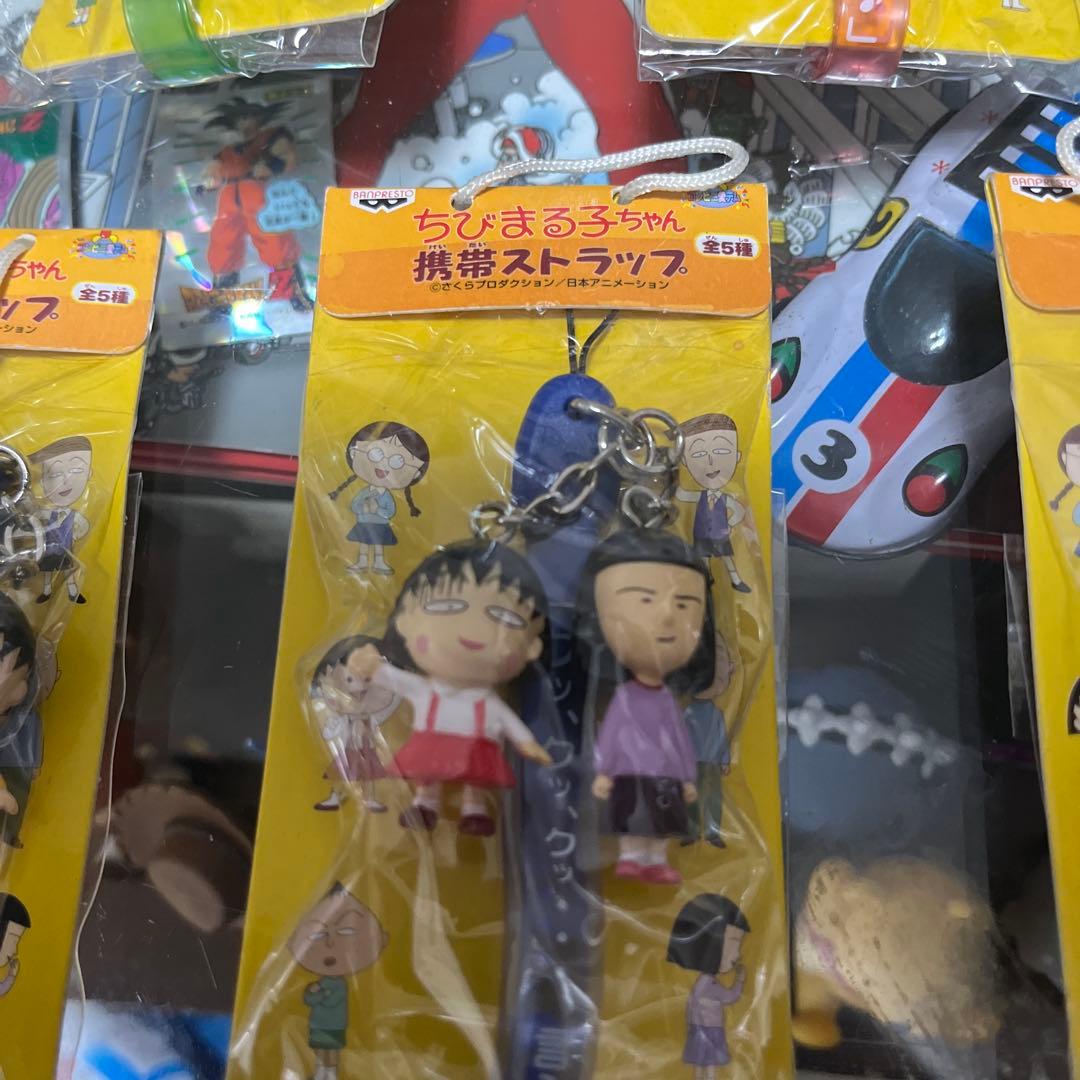 ちびまる子ちゃん　レトロ　携帯ストラップ　コンプリート