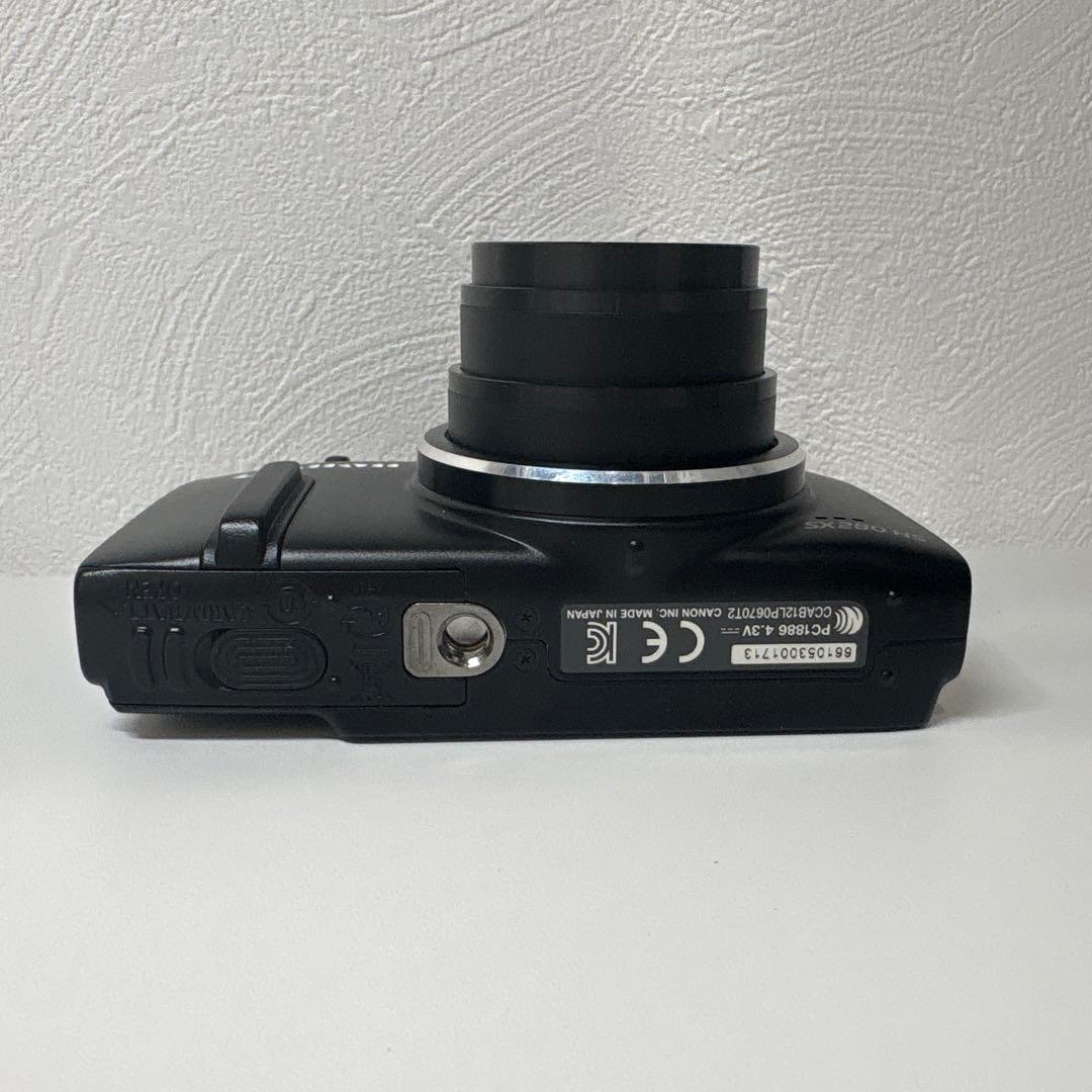 美品Canon PowerShot SX280HS ブラック コンデジ デジカメ