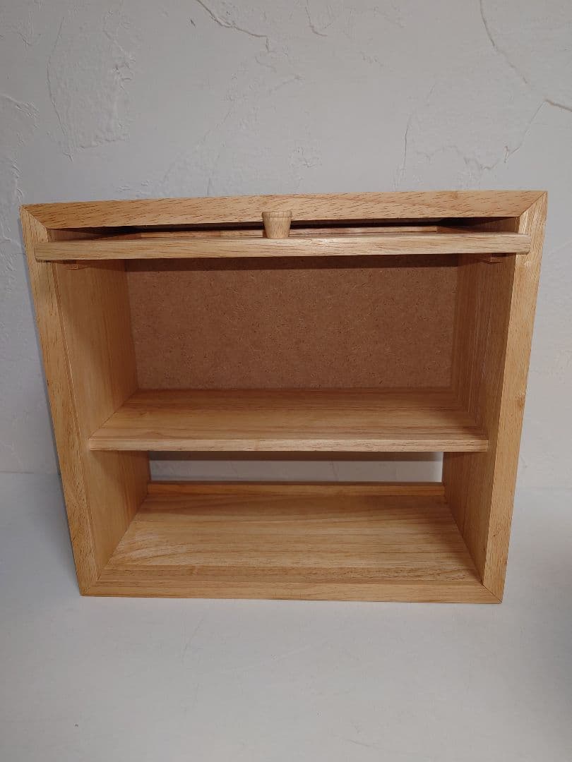 【2箱】木製 調味料入れ ケース CASE 小物入れ 置物 陳列棚 戸棚 BOX