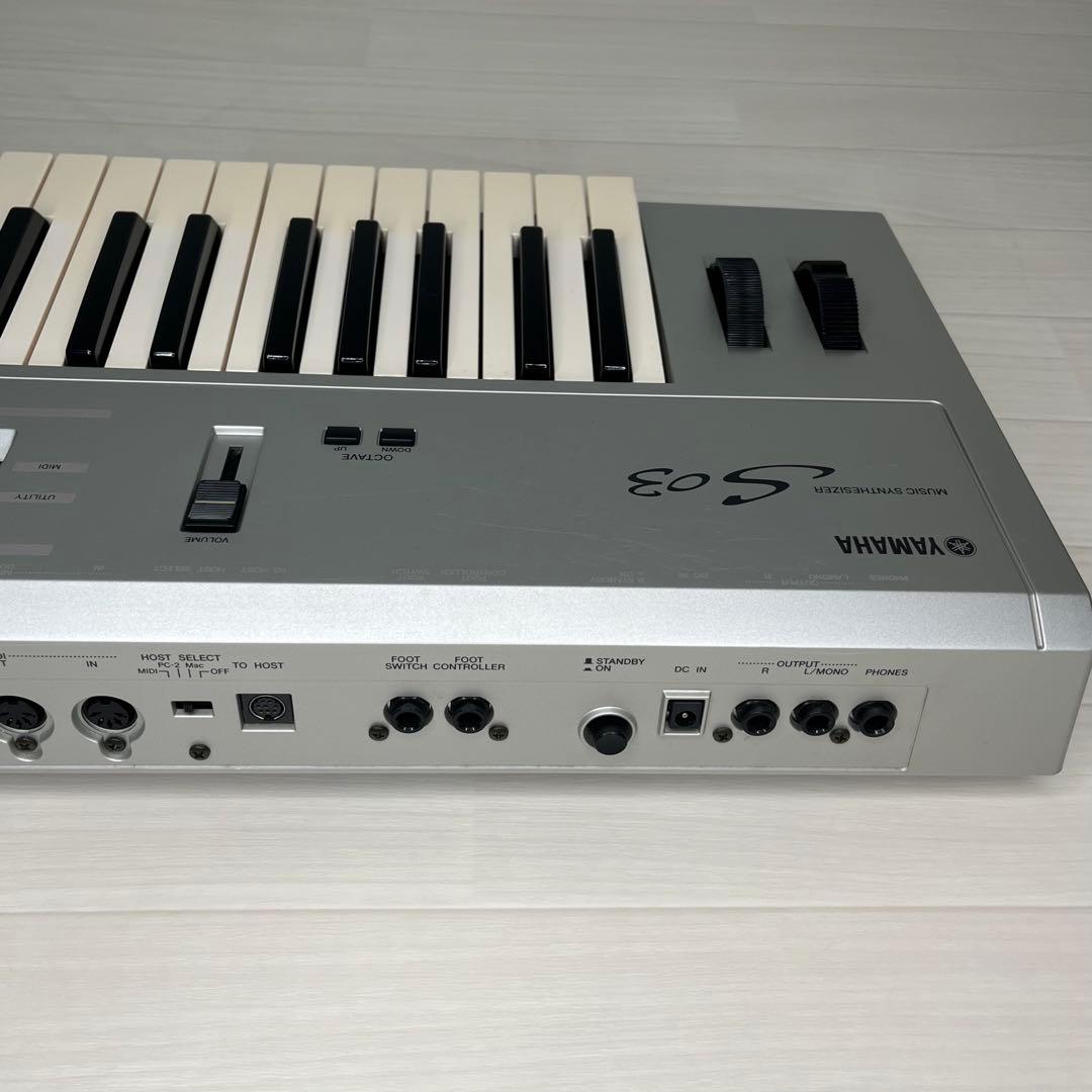 YAMAHA S03 シンセサイザー 専用ソフトケース付き ヤマハ