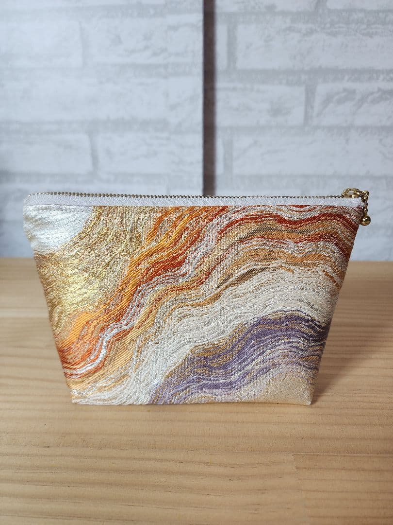 ❤✴babu✴️❤ハンドメイド 帯 リメイク 着物 ポーチ