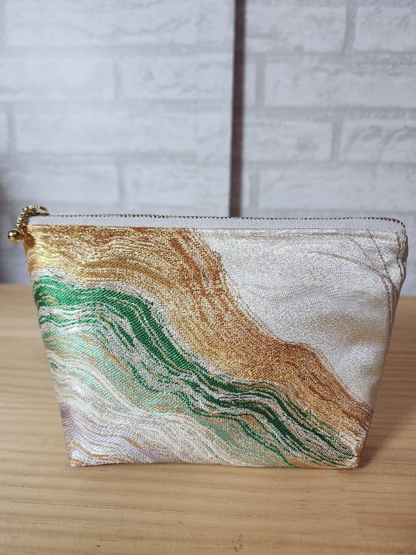 ❤✴babu✴️❤ハンドメイド 帯 リメイク 着物 ポーチ