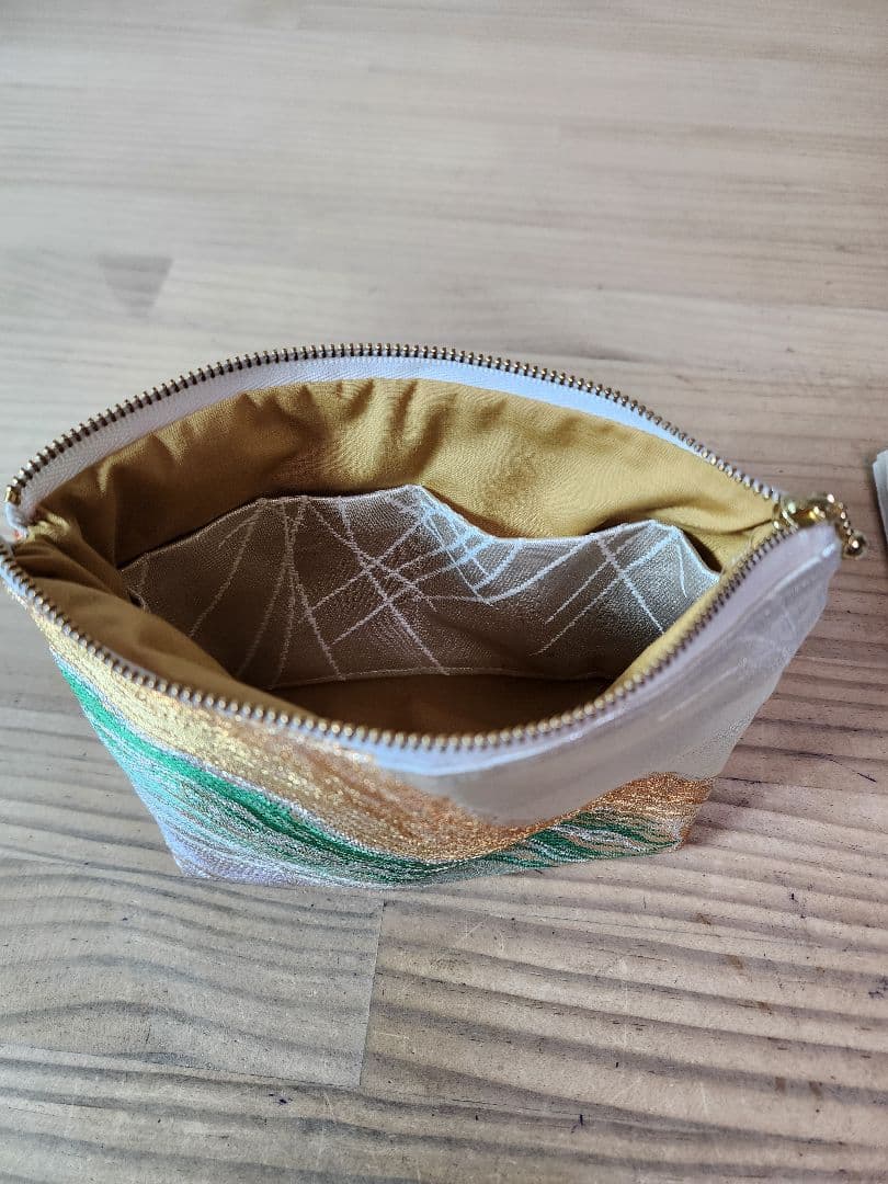 ❤✴babu✴️❤ハンドメイド 帯 リメイク 着物 ポーチ