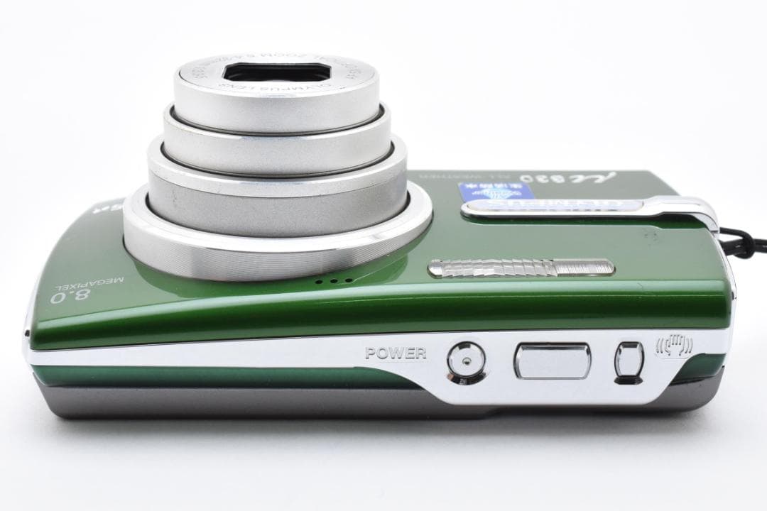 OLYMPUS μ830 ブリティッシュグリーン オリンパス mju コンデジ