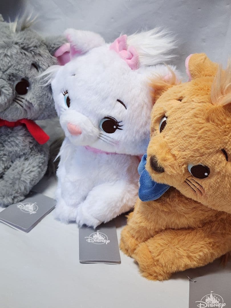【激レア】ディズニーストア　マリーちゃん兄弟　ぬいぐるみセット