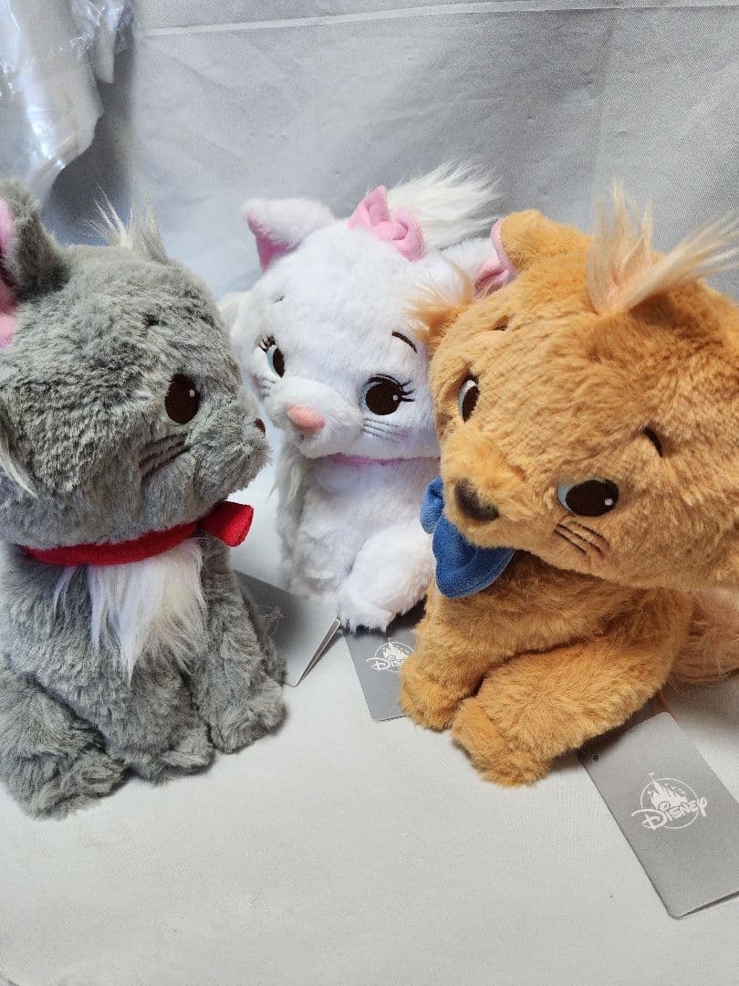 【激レア】ディズニーストア　マリーちゃん兄弟　ぬいぐるみセット