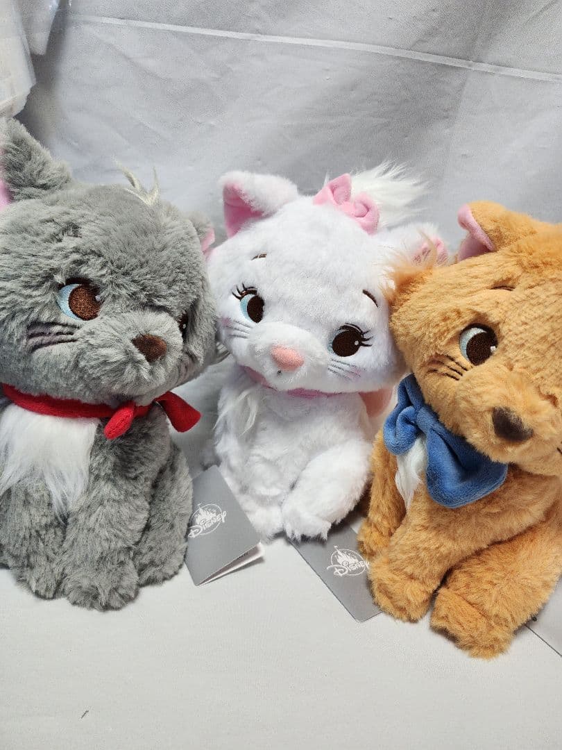 【激レア】ディズニーストア　マリーちゃん兄弟　ぬいぐるみセット