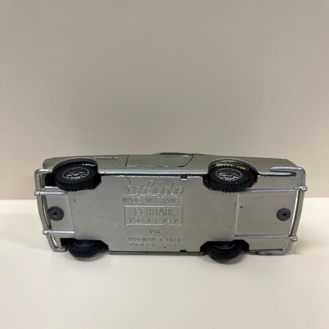70年代　ソリド　solidoフランス製　ミニカー　フェラーリ250GT ２+2